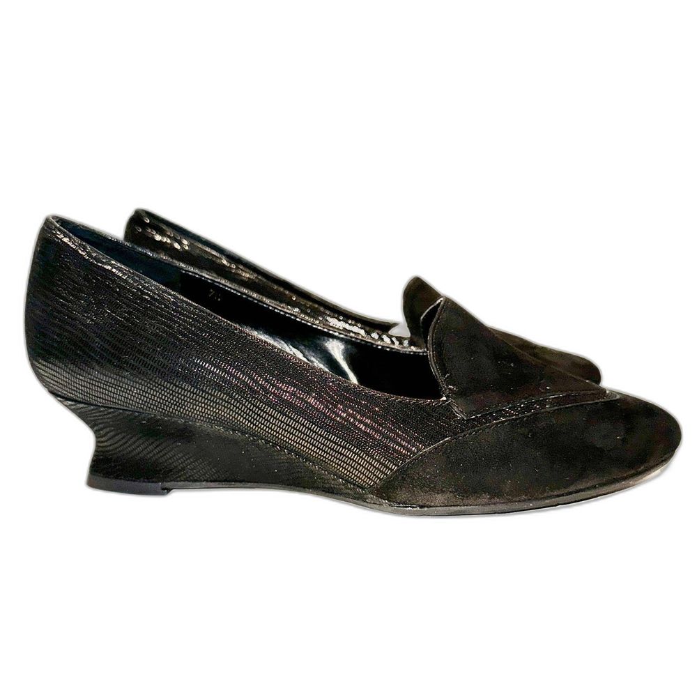 VANEL ASTYR BLACK PRINT - Women's Size 7W